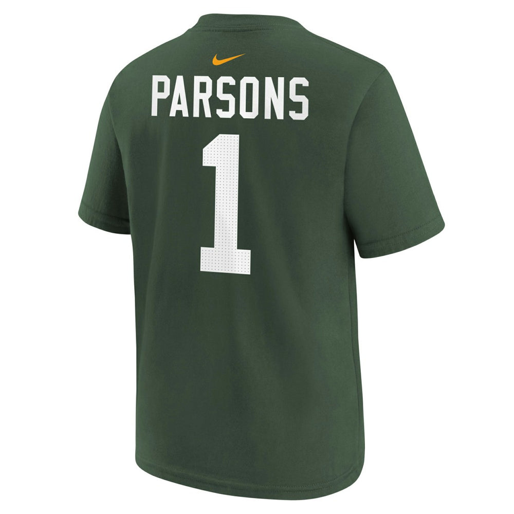 Micah Parsons Green Bay Packers Youth Player Name & Number T-Shirt Green | Nike for Sale