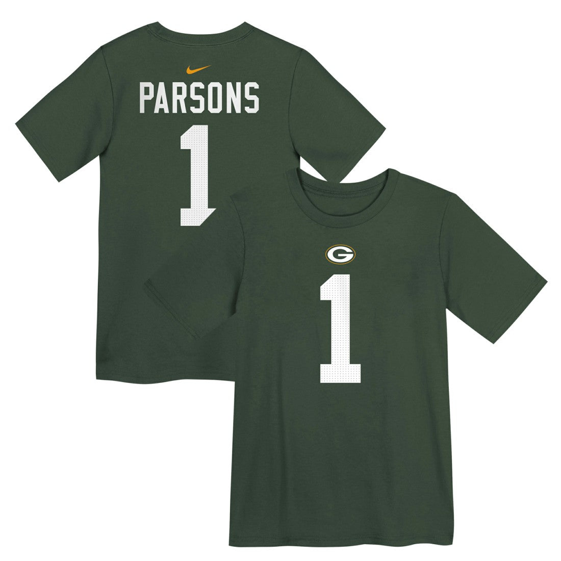 Micah Parsons Green Bay Packers Preschool Name & Number T-Shirt Green | Nike for Sale