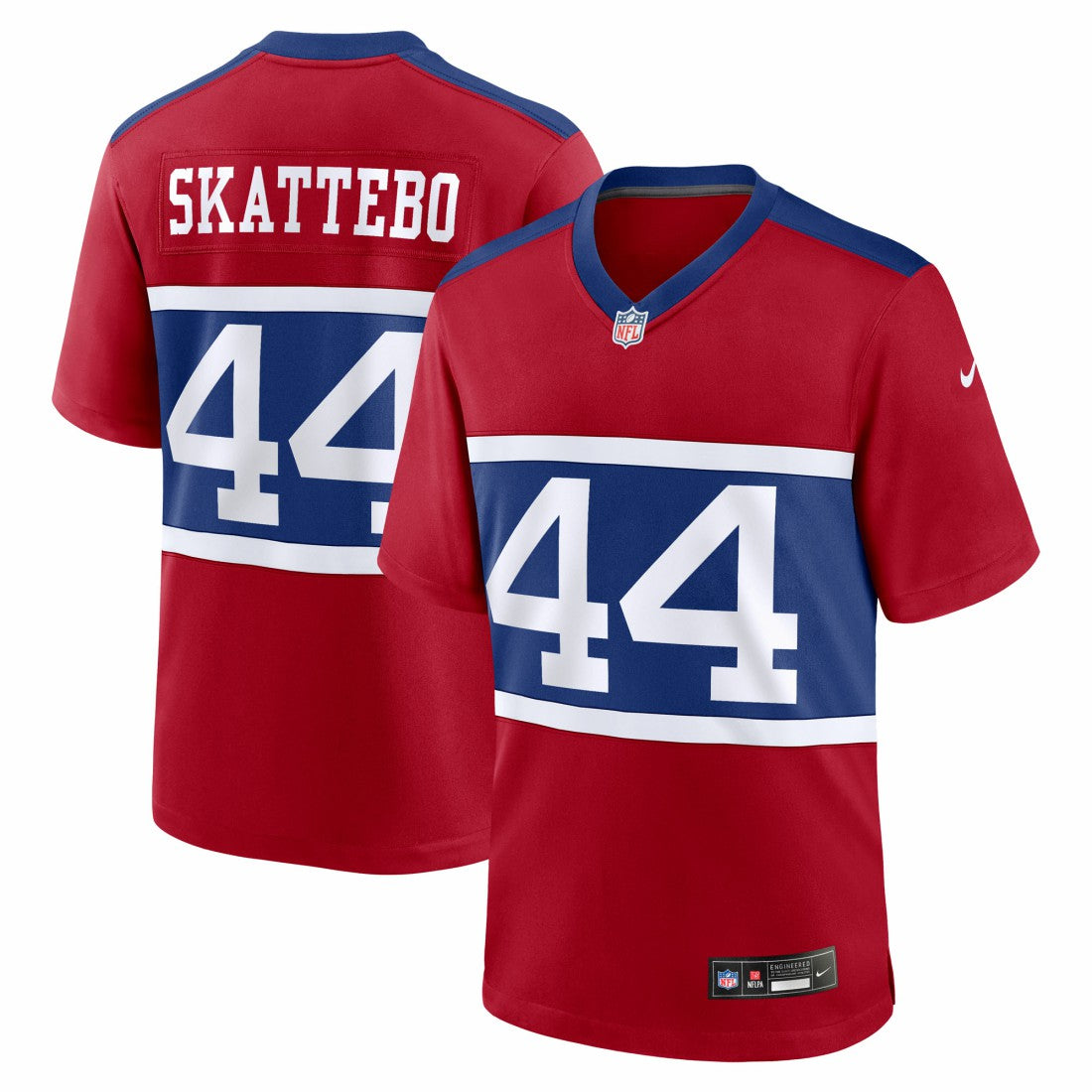 Cam Skattebo New York Giants Alternate Century Red Game Jersey Red | Nike for Sale