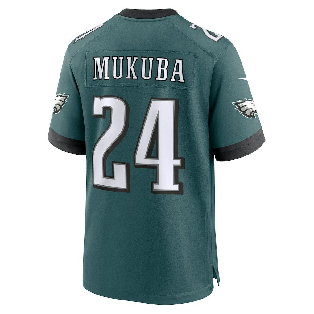 Andrew Mukuba Philadelphia Eagles Team Game Jersey Midnight Green | Nike for Sale