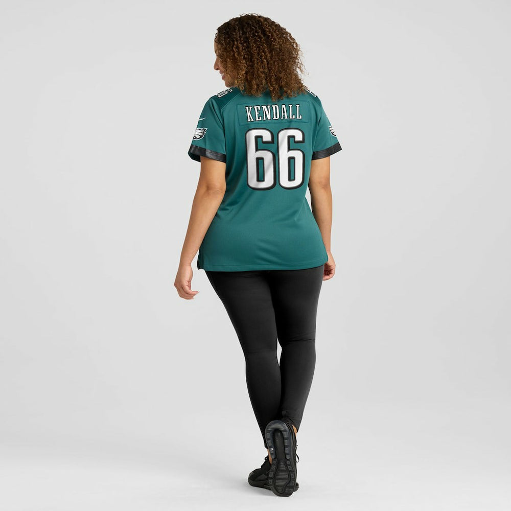 Drew Kendall Philadelphia Eagles Women's Team Game Jersey Midnight Green | Nike for Sale
