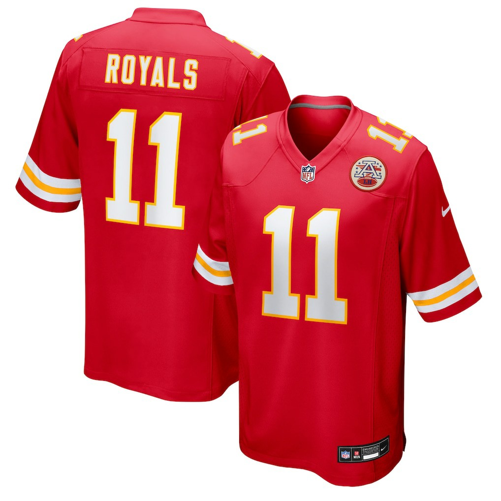 Jalen Royals Kansas City Chiefs Team Game Jersey Red | Nike for Sale