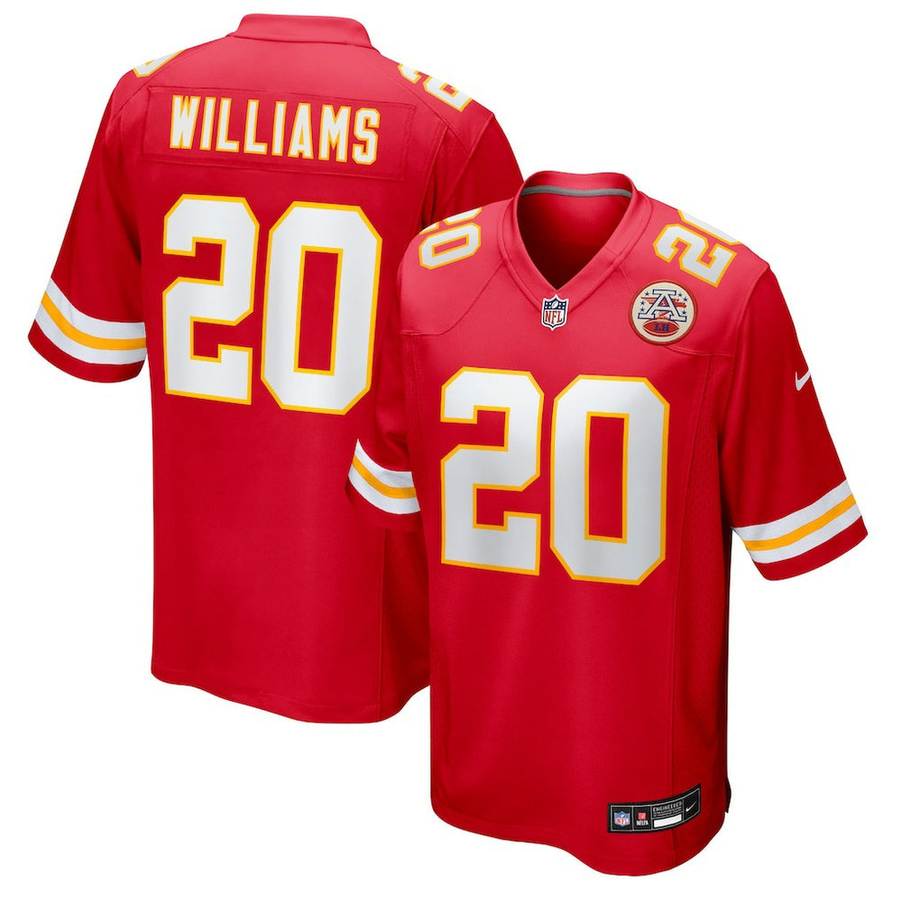 Nohl Williams Kansas City Chiefs Team Game Jersey Red | Nike for Sale