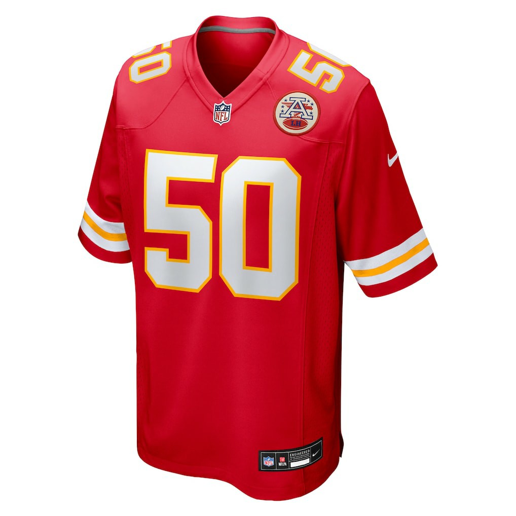 Brandon George Kansas City Chiefs Team Game Jersey Red | Nike for Sale
