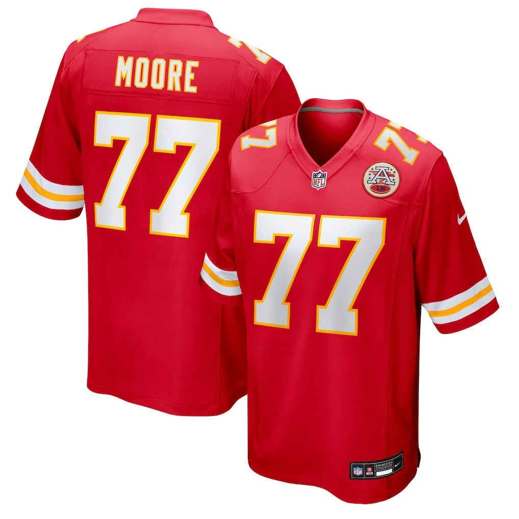 Jaylon Moore Kansas City Chiefs Team Game Jersey Red | Nike for Sale