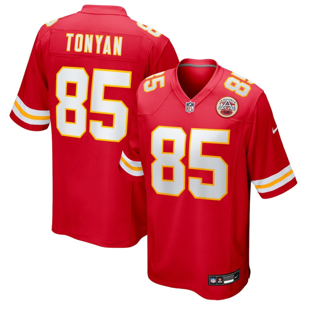 Robert Tonyan Kansas City Chiefs Team Game Jersey Red | Nike for Sale