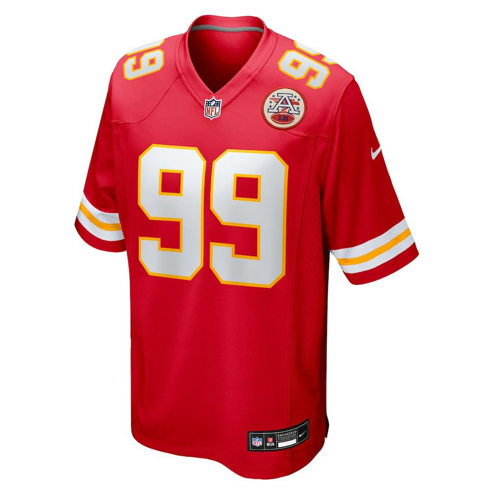 Jerry Tillery Kansas City Chiefs Team Game Jersey Red | Nike for Sale