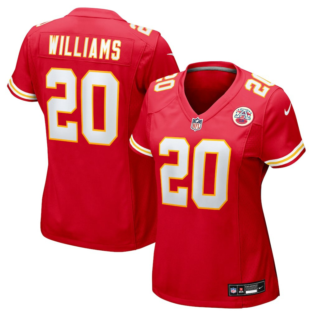 Nohl Williams Kansas City Chiefs Women's Team Game Jersey Red | Nike for Sale