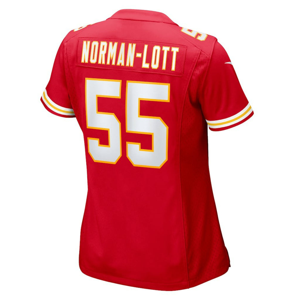 Omarr Norman-Lott Kansas City Chiefs Women's Team Game Jersey Red | Nike for Sale