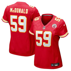 Cooper McDonald Kansas City Chiefs Women's Team Game Jersey Red | Nike for Sale