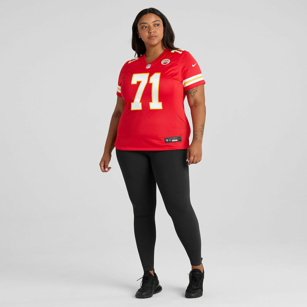 Josh Simmons Kansas City Chiefs Women's Team Game Jersey Red | Nike for Sale
