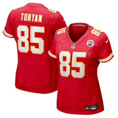 Robert Tonyan Kansas City Chiefs Women's Team Game Jersey Red | Nike for Sale