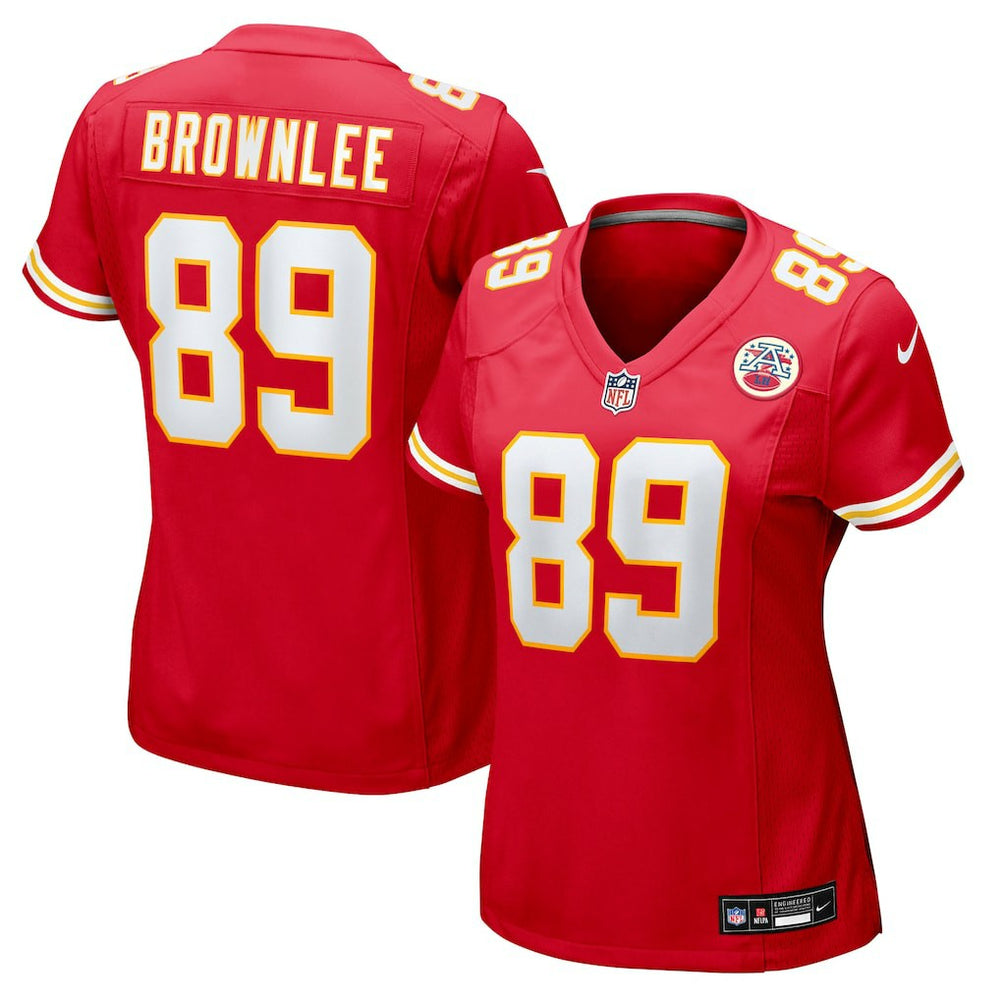 Jason Brownlee Kansas City Chiefs Women's Team Game Jersey Red | Nike for Sale
