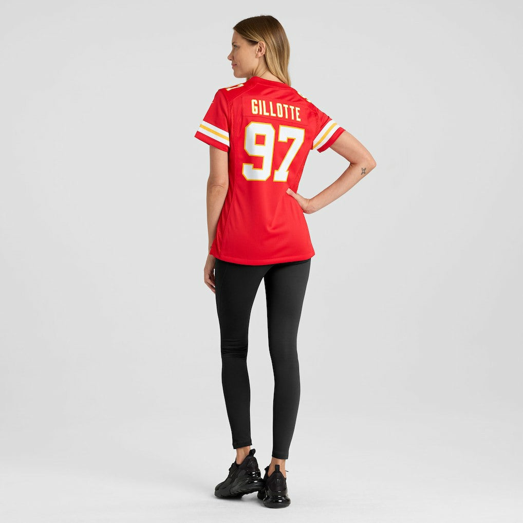 Ashton Gillotte Kansas City Chiefs Women's Team Game Jersey Red | Nike for Sale