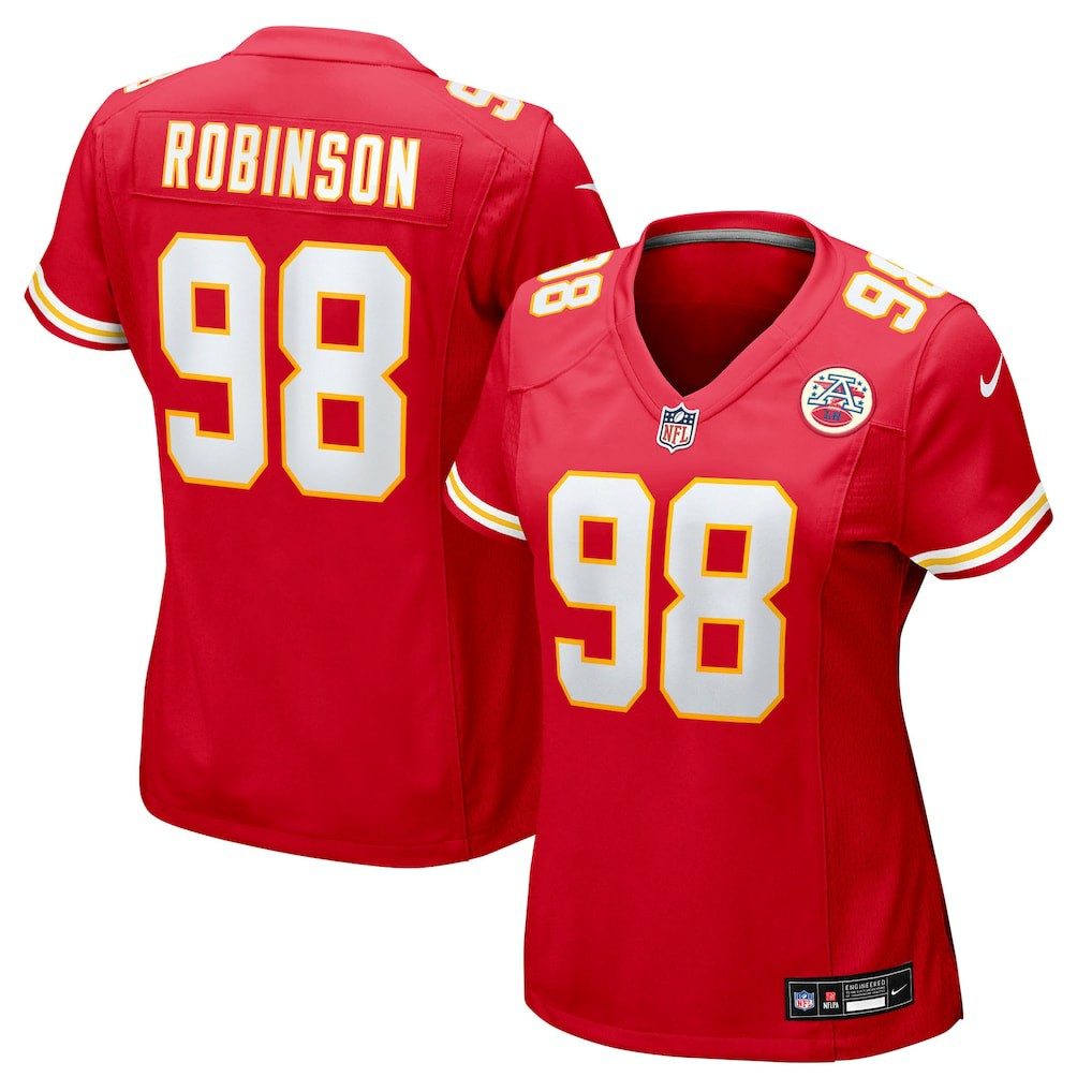 Janarius Robinson Kansas City Chiefs Women's Team Game Jersey Red | Nike for Sale