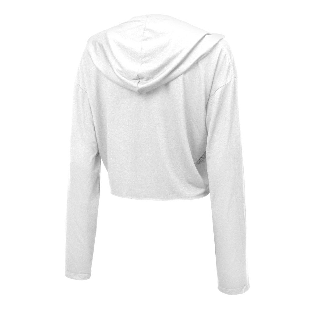 Justin Jefferson Minnesota Vikings Majestic Threads Women's Glitter Wordmark Hoodie White | NFL