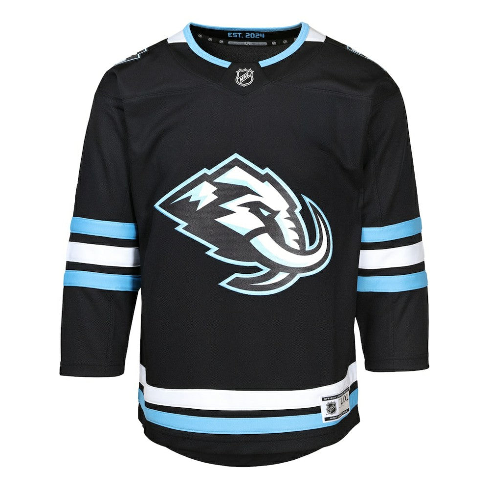 Utah Mammoth Youth Home Premier Jersey - Black - NHL