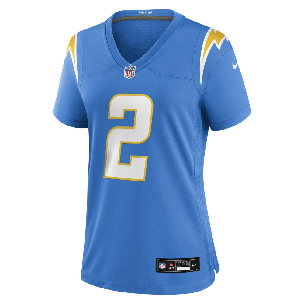 Elijah Molden Los Angeles Chargers Women's Team Game Jersey Powder Blue | Nike for Sale
