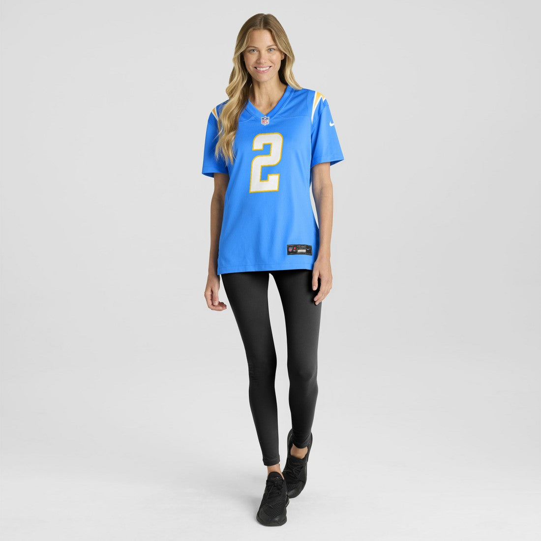 Elijah Molden Los Angeles Chargers Women's Team Game Jersey Powder Blue | Nike for Sale