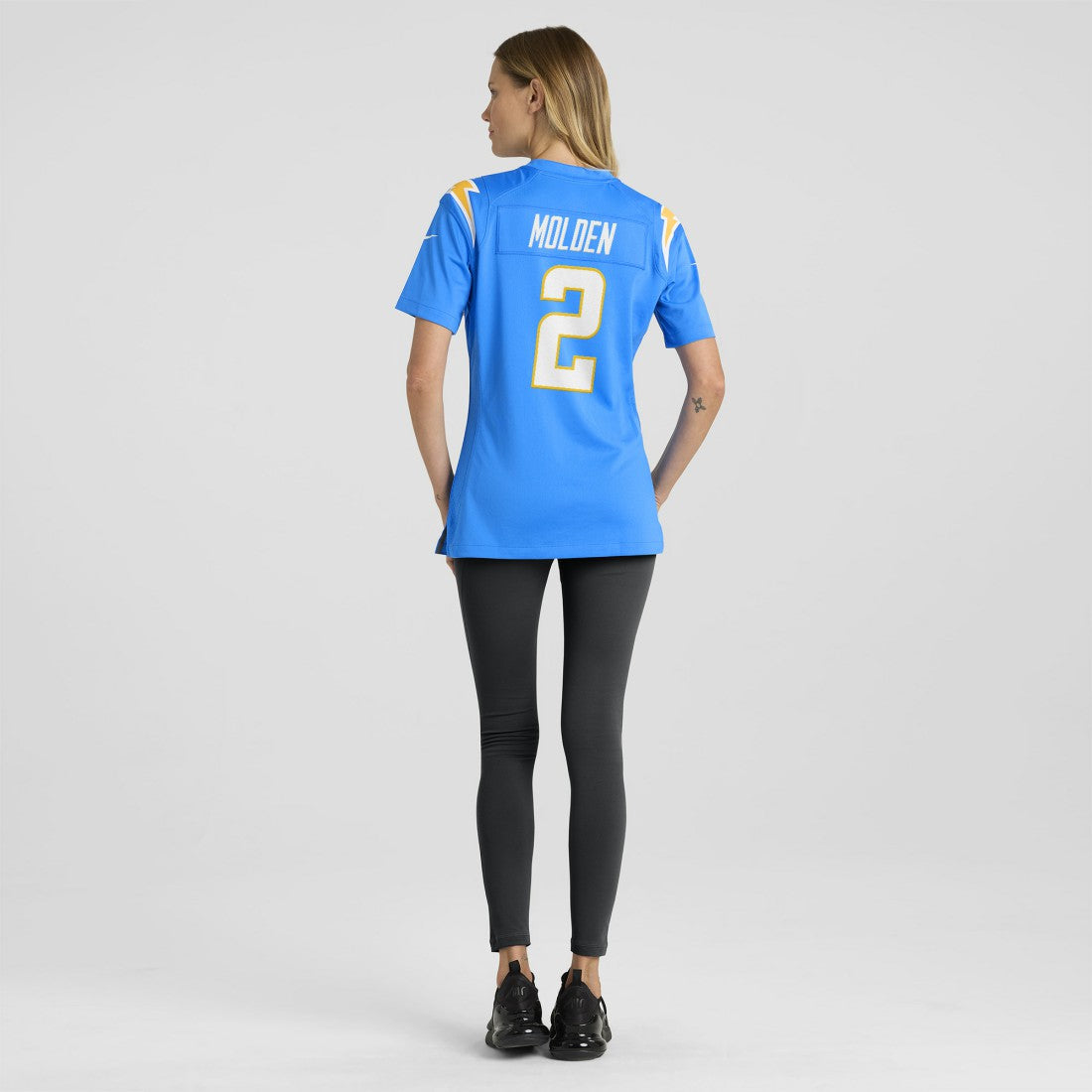 Elijah Molden Los Angeles Chargers Women's Team Game Jersey Powder Blue | Nike for Sale