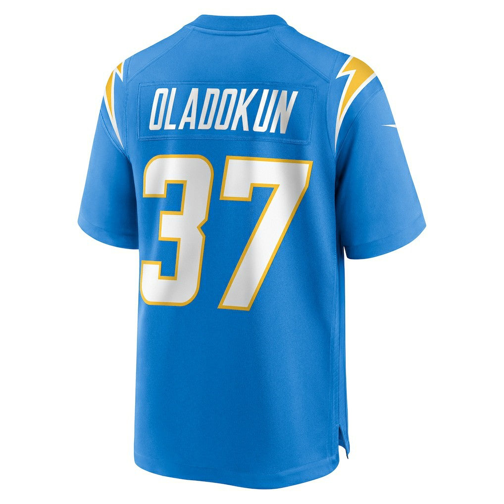 Jordan Oladokun Los Angeles Chargers Team Game Jersey Powder Blue | Nike for Sale