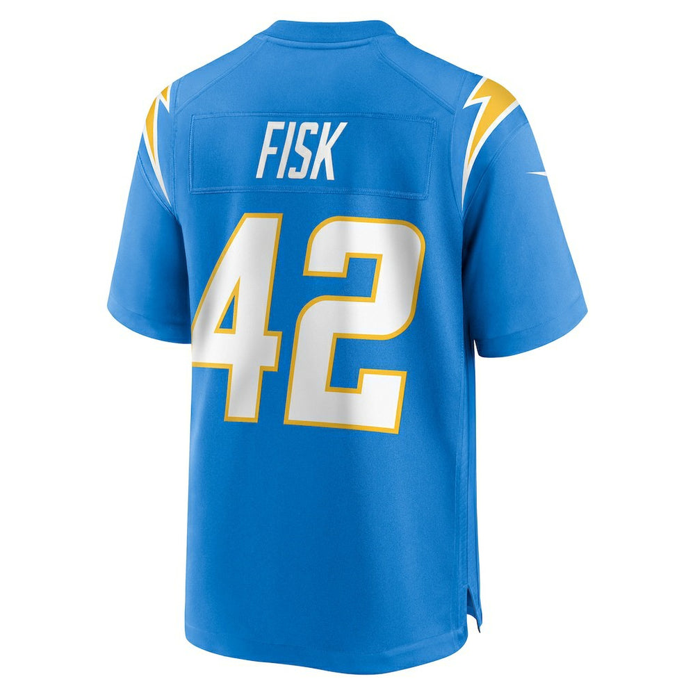 Tucker Fisk Los Angeles Chargers Team Game Jersey Powder Blue | Nike for Sale