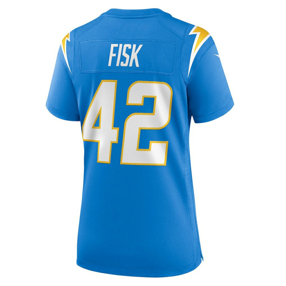 Tucker Fisk Los Angeles Chargers Women's Team Game Jersey Powder Blue | Nike for Sale