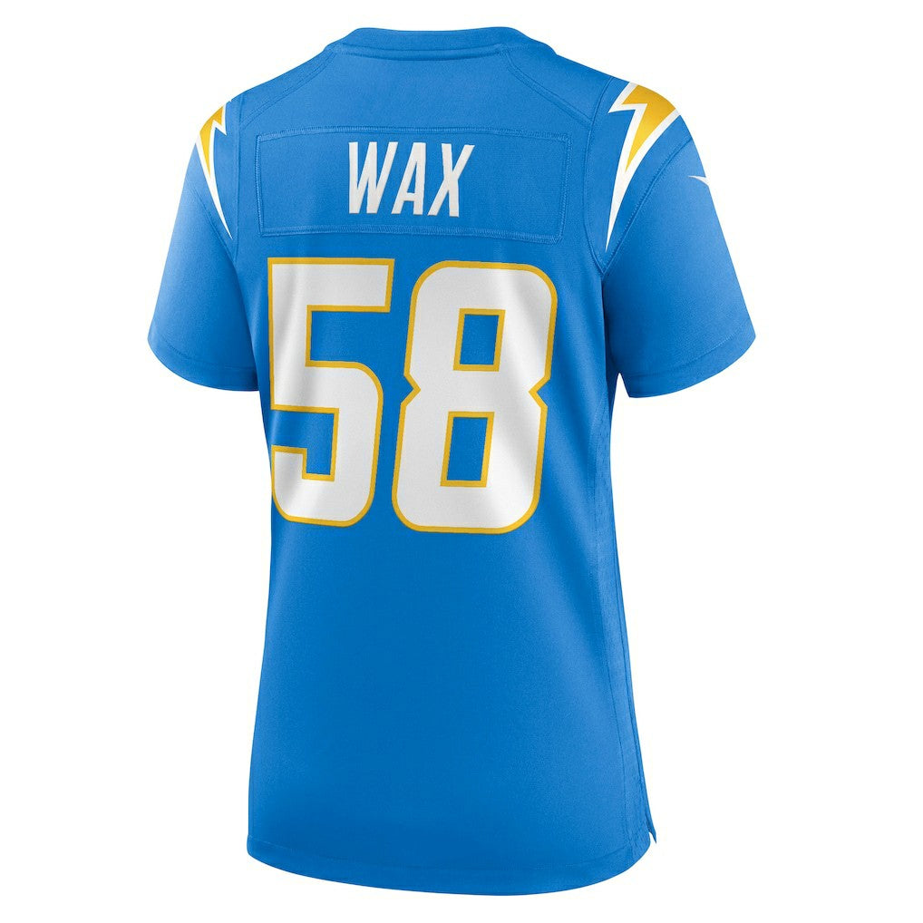 Marlowe Wax Los Angeles Chargers Women's Team Game Jersey Powder Blue | Nike for Sale