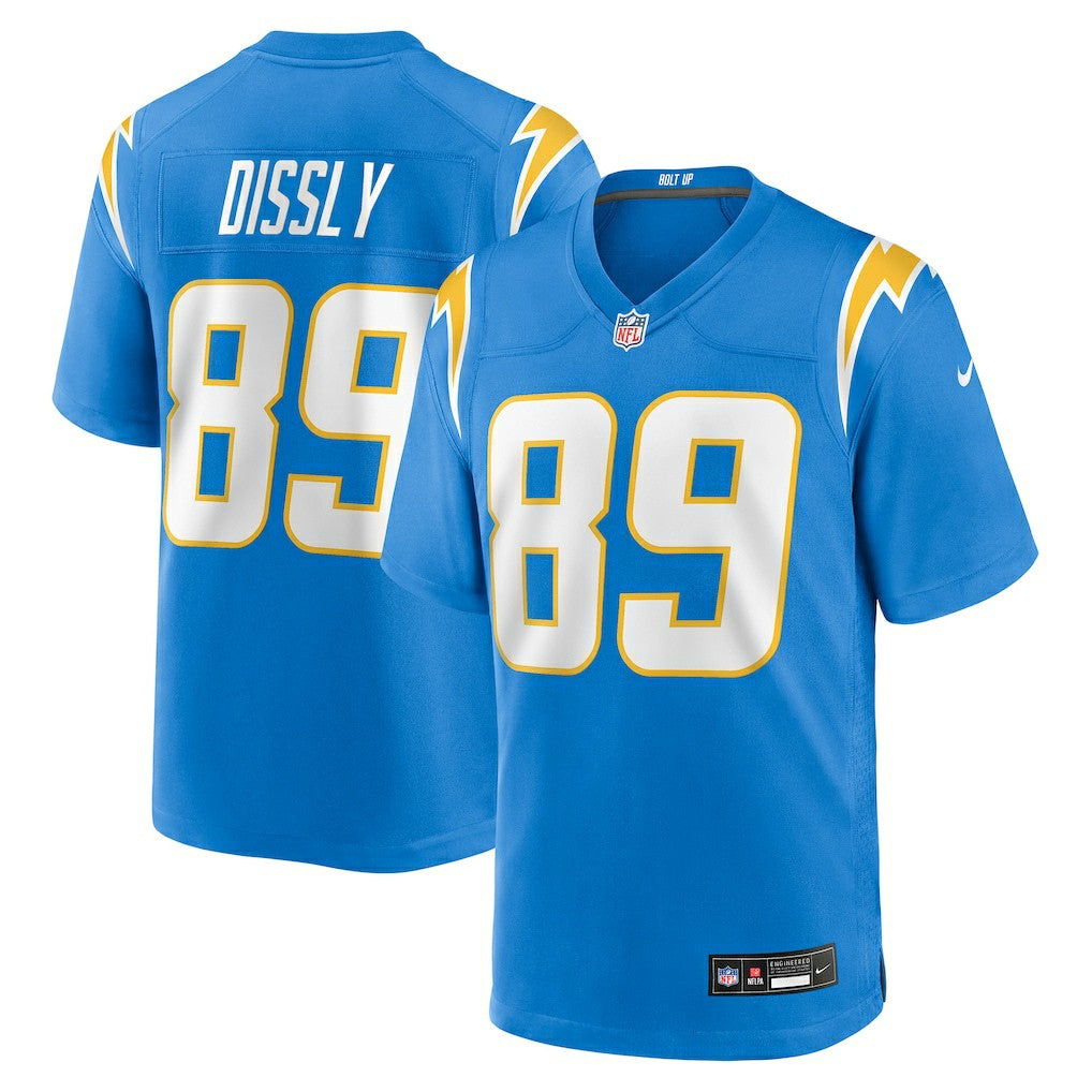 Will Dissly Los Angeles Chargers Team Game Jersey Powder Blue | Nike for Sale