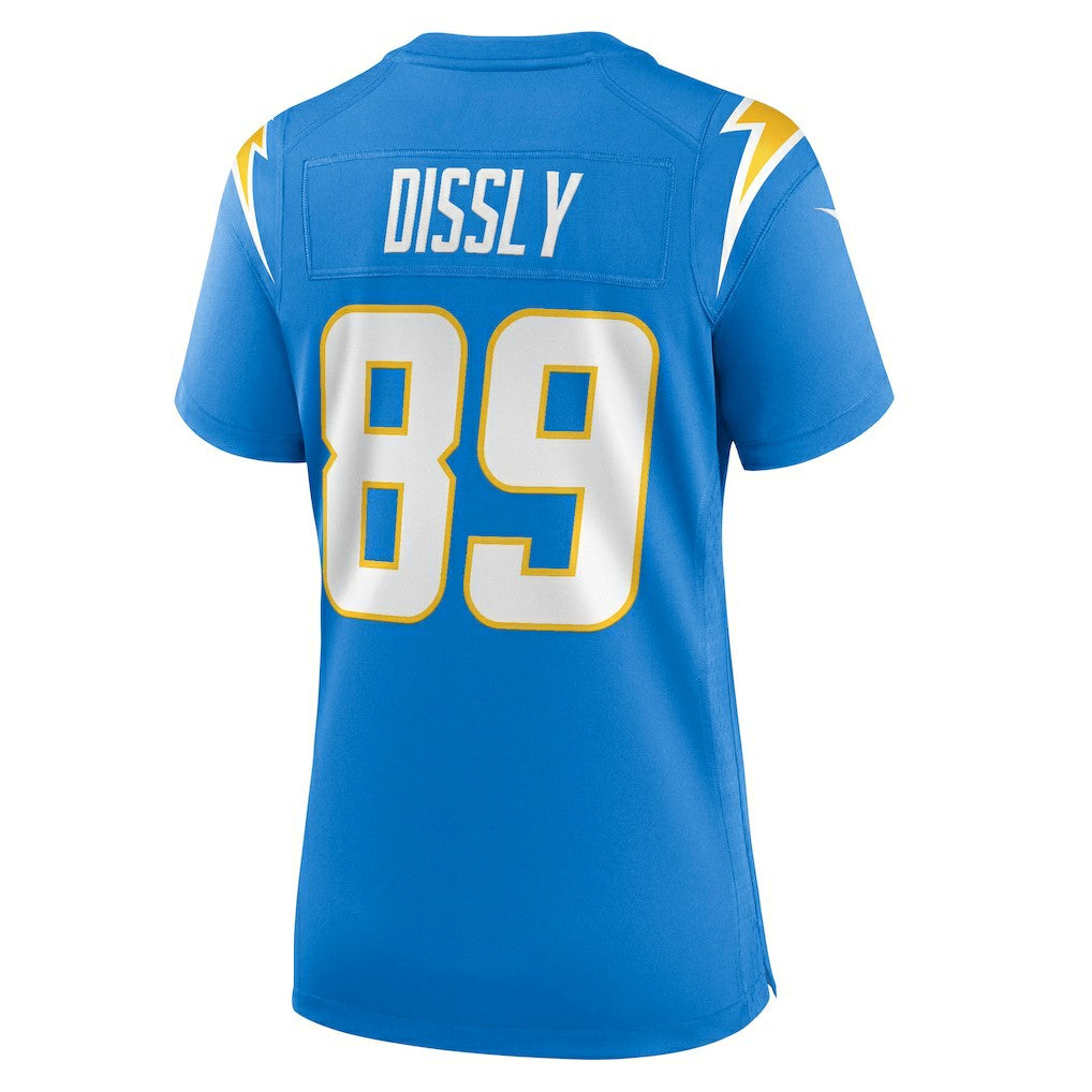 Will Dissly Los Angeles Chargers Women's Team Game Jersey Powder Blue | Nike for Sale
