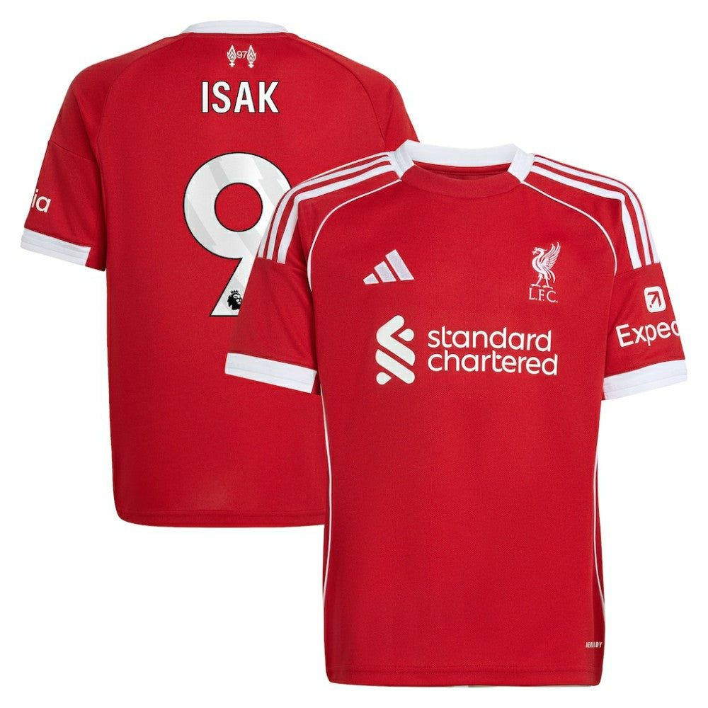 Alexander Isak Liverpool Youth 2025/26 Home Replica Player Jersey Red | Adidas discount