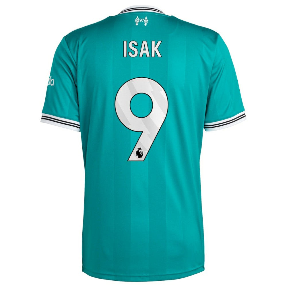 Alexander Isak Liverpool 2025/26 Third Replica Player Jersey Green | Adidas cheap