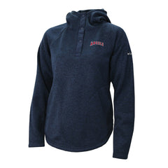 Los Angeles Angels Columbia Women's Half-Snap Pullover Hoodie - MLB