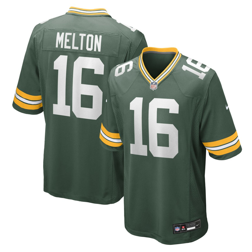 Bo Melton Green Bay Packers Team Game Jersey Green | Nike for Sale