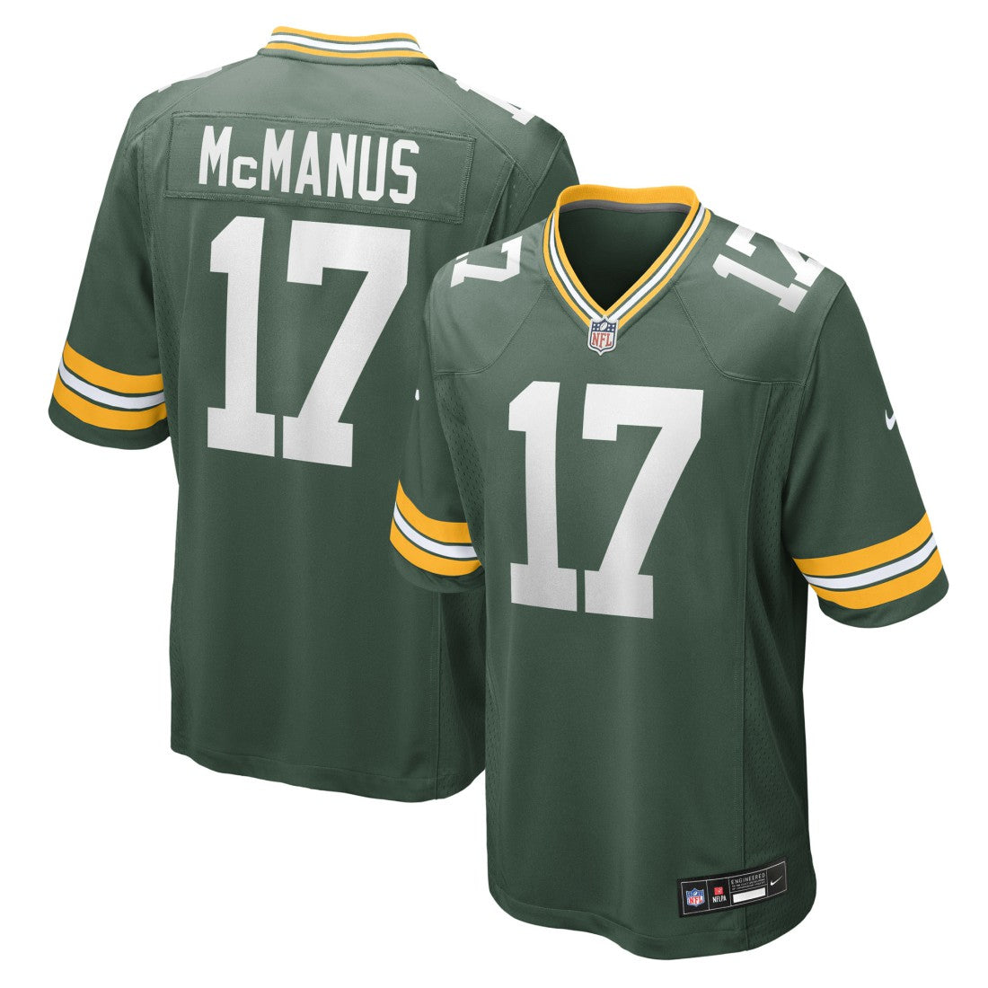 Brandon McManus Green Bay Packers Team Game Jersey Green | Nike for Sale