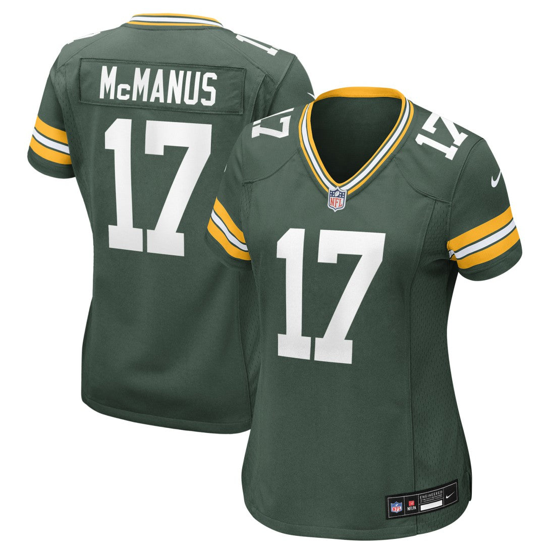 Brandon McManus Green Bay Packers Women's Team Game Jersey Green | Nike for Sale
