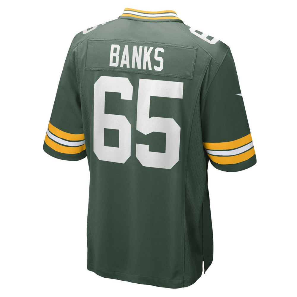 Aaron Banks Green Bay Packers Team Game Jersey Green | Nike for Sale