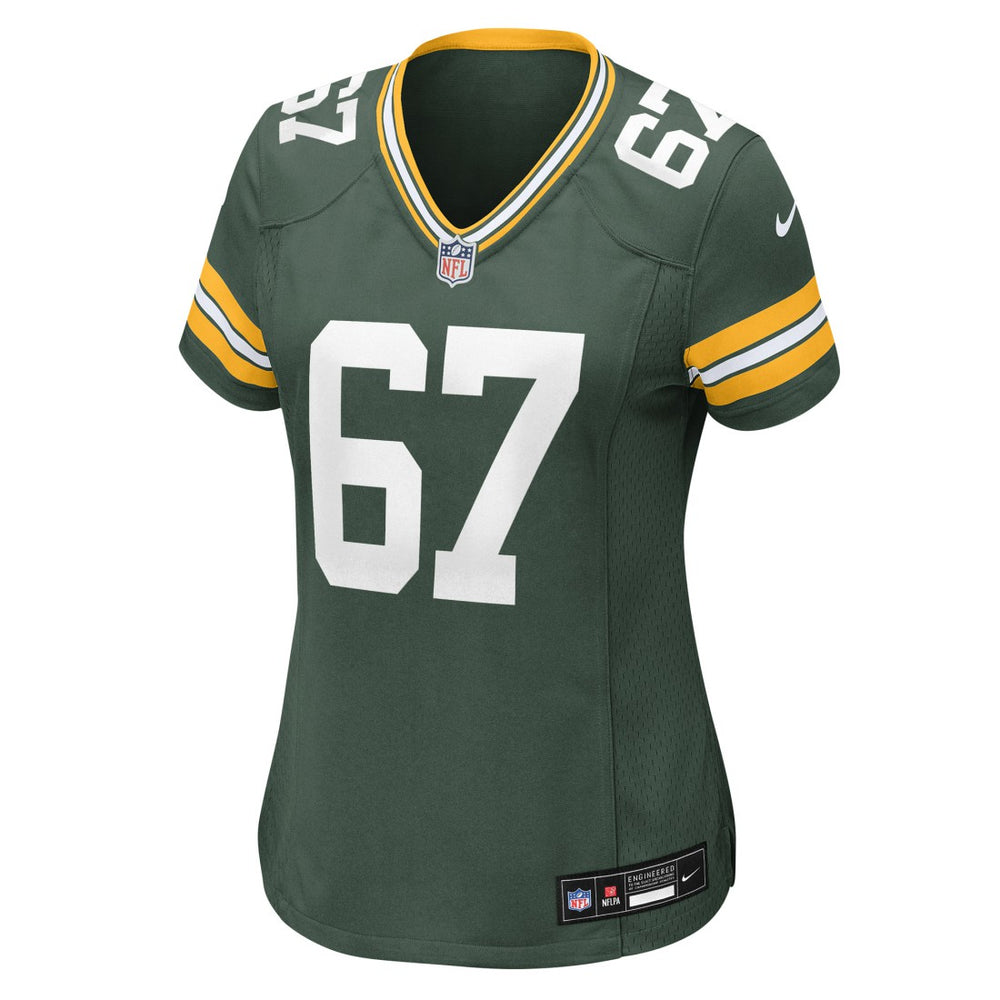 Donovan Jennings Green Bay Packers Women's Team Game Jersey Green | Nike for Sale
