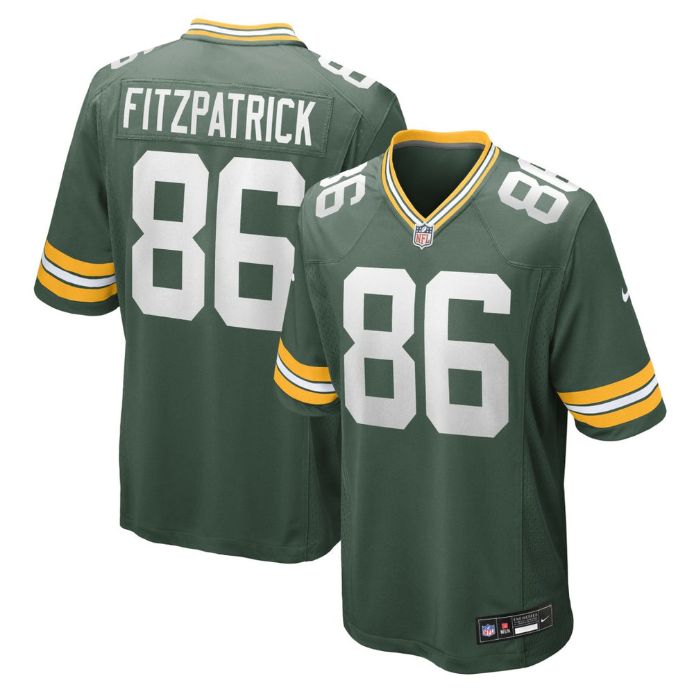 John FitzPatrick Green Bay Packers Team Game Jersey Green | Nike for Sale