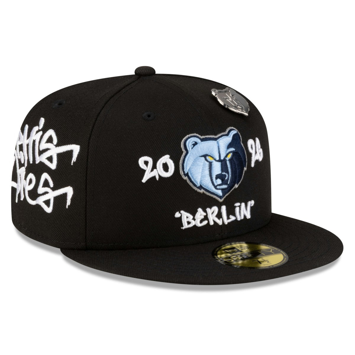 Memphis Grizzlies 2026 NBA Global Games Berlin 59FIFTY Fitted Hat Black - NBA