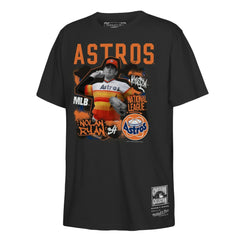 Nolan Ryan Houston Astros Mitchell & Ness Youth Cooperstown Star Moment T-Shirt - MLB