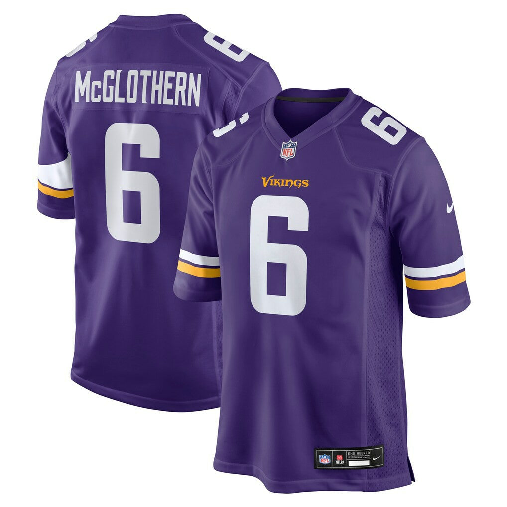 Dwight McGlothern Minnesota Vikings Team Game Jersey Purple | Nike for Sale