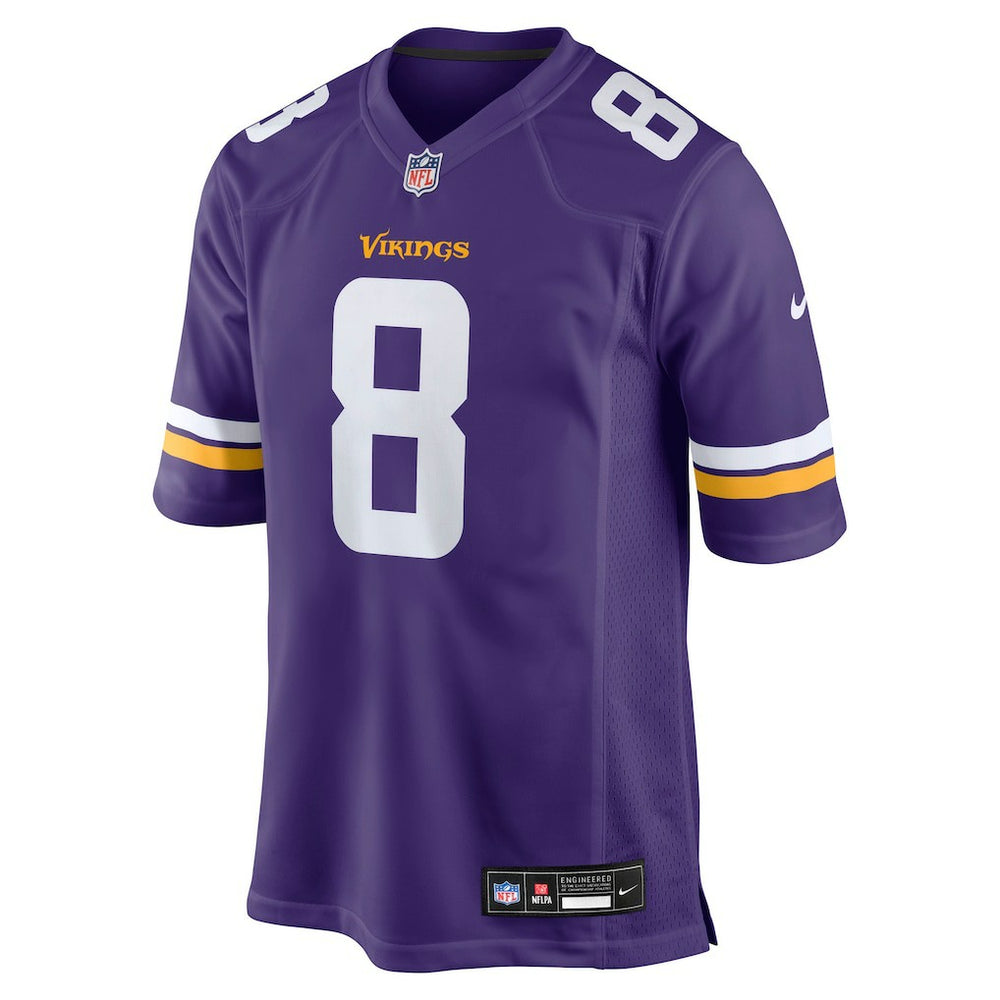 Jeff Okudah Minnesota Vikings Team Game Jersey Purple | Nike for Sale