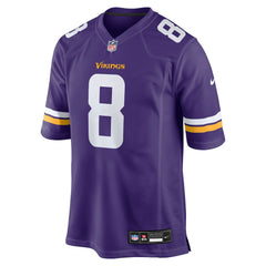 Jeff Okudah Minnesota Vikings Team Game Jersey Purple | Nike for Sale