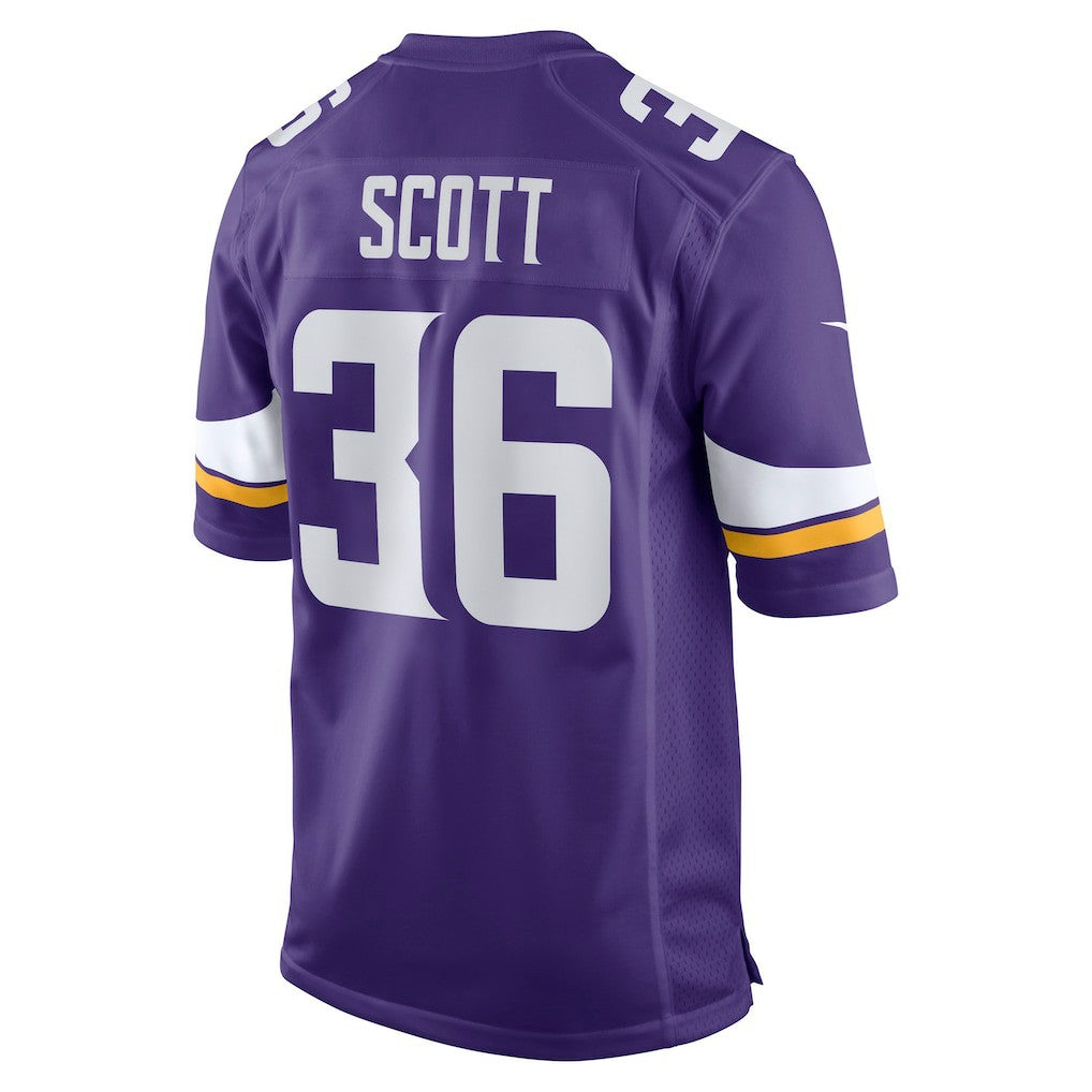 Zavier Scott Minnesota Vikings Team Game Jersey Purple | Nike for Sale