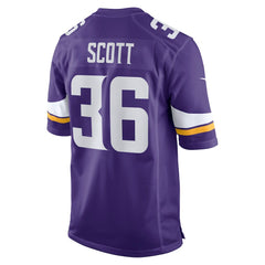 Zavier Scott Minnesota Vikings Team Game Jersey Purple | Nike for Sale