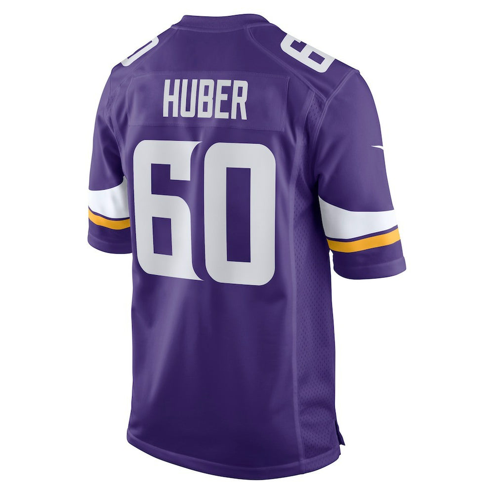 Joe Huber Minnesota Vikings Team Game Jersey Purple | Nike for Sale