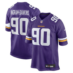 Tyrion Ingram-Dawkins Minnesota Vikings Team Game Jersey Purple | Nike for Sale