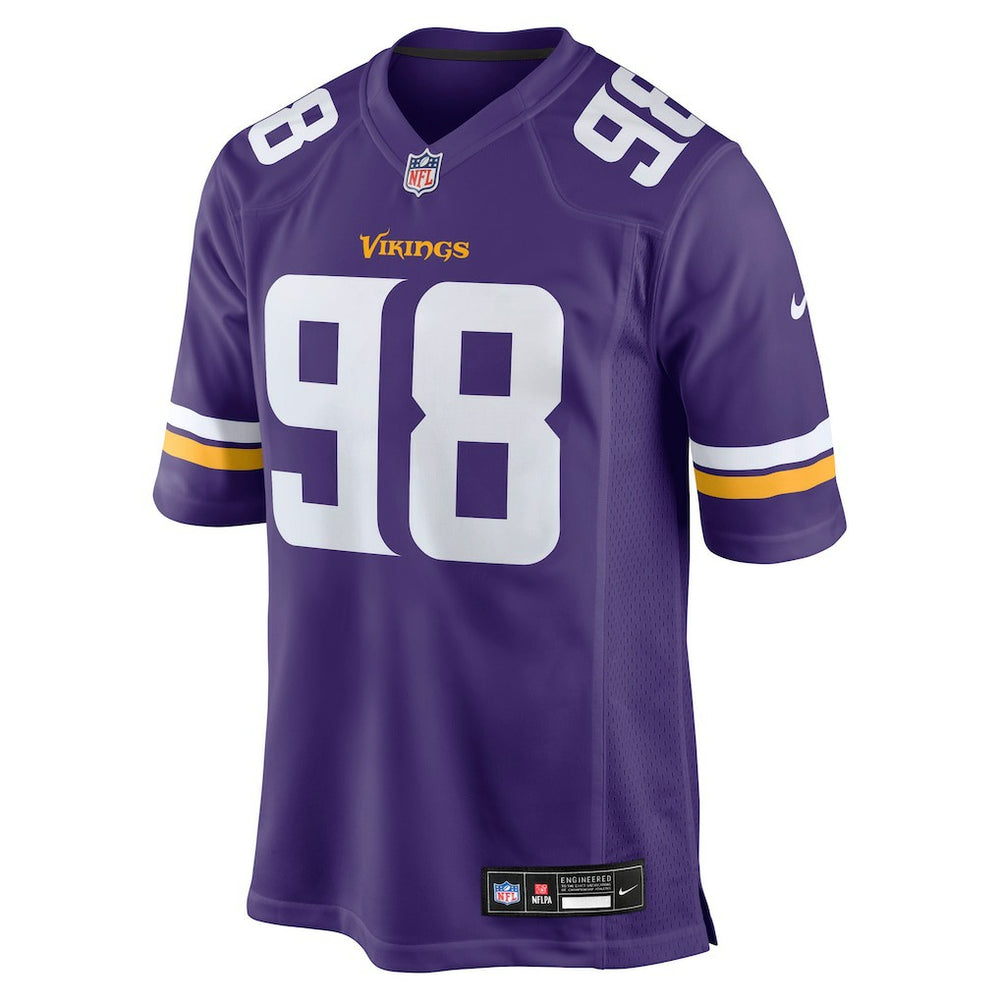 Bo Richter Minnesota Vikings Team Game Jersey Purple | Nike for Sale