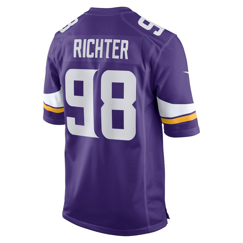 Bo Richter Minnesota Vikings Team Game Jersey Purple | Nike for Sale